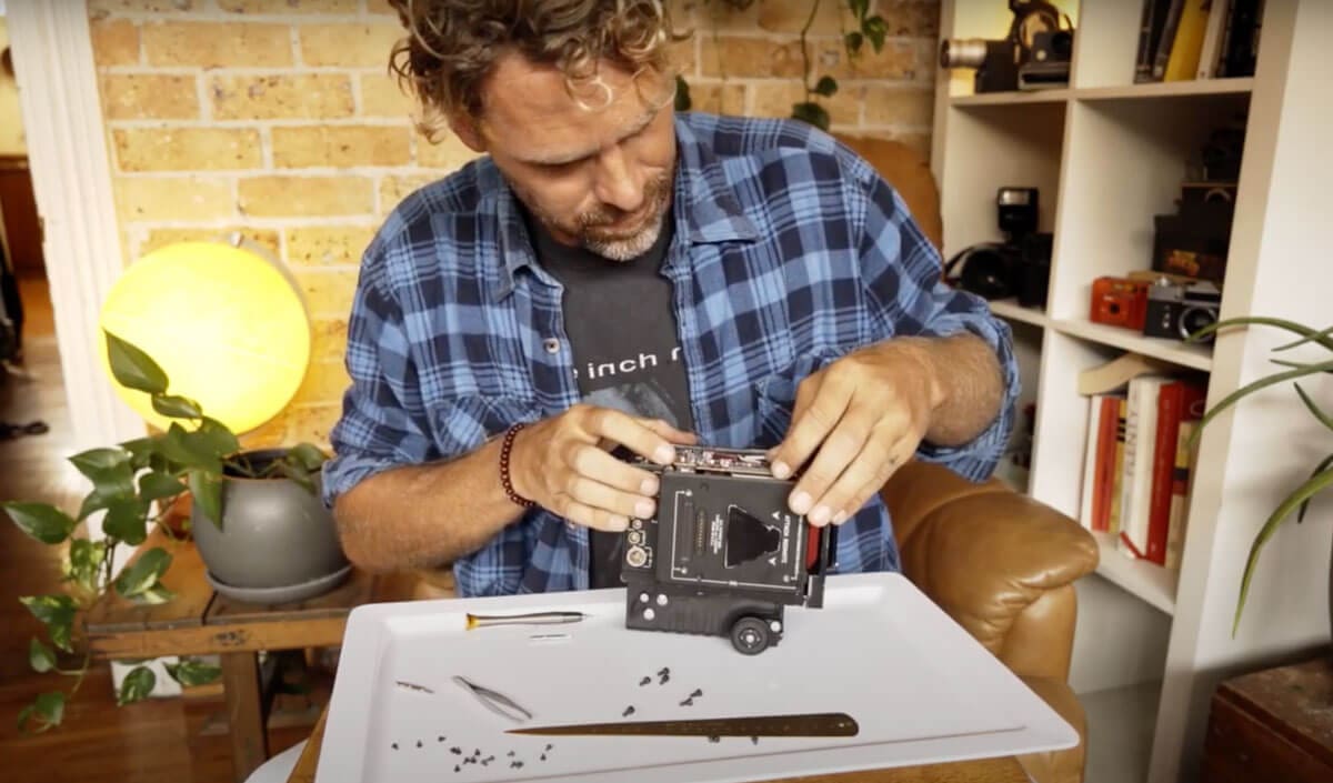 How to replace the internal clock battery on a Red Epic camera